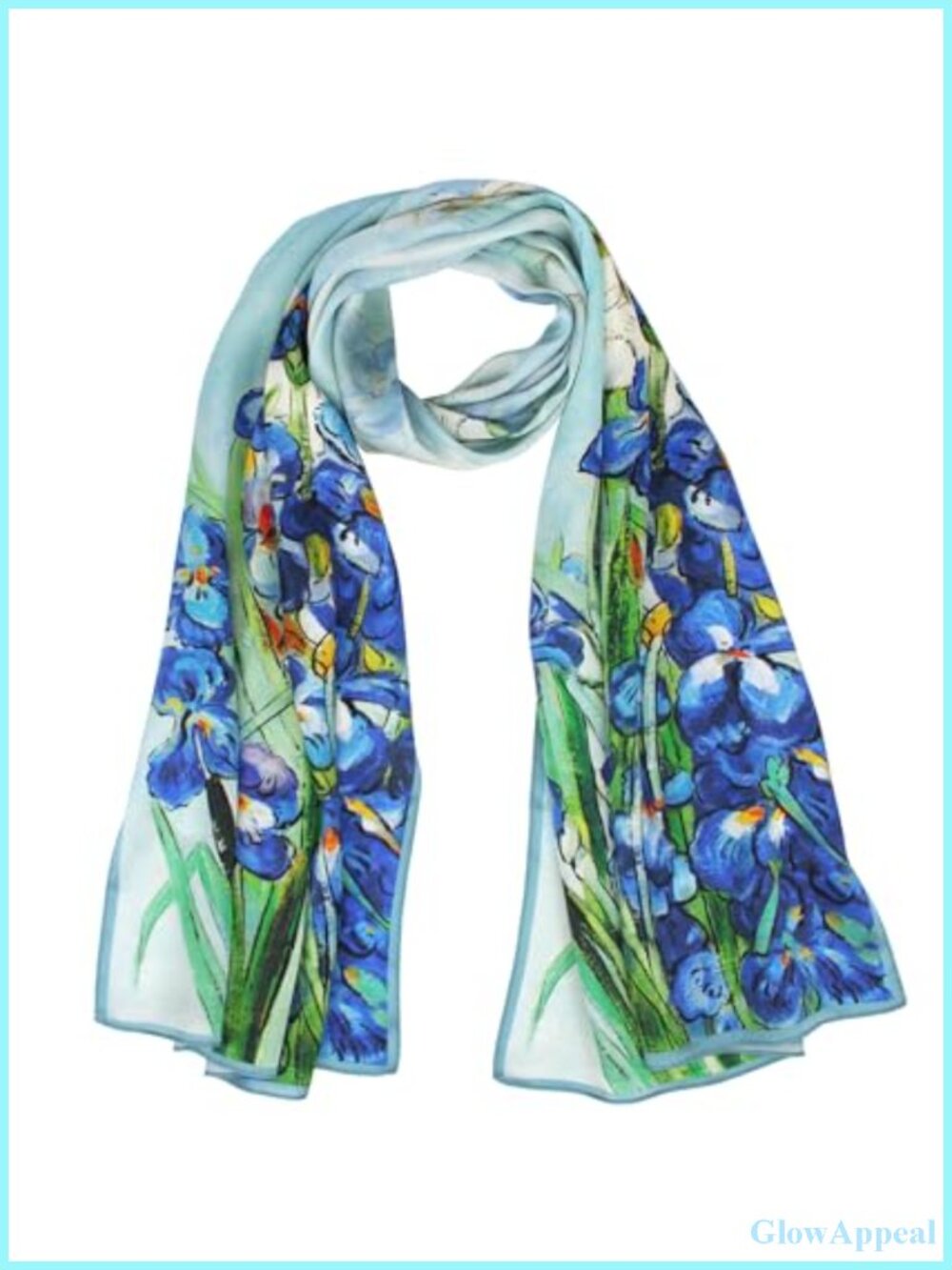 100% Silk Long Scarf Women Oblong Shawl Wrap Stole Lightweight Gift